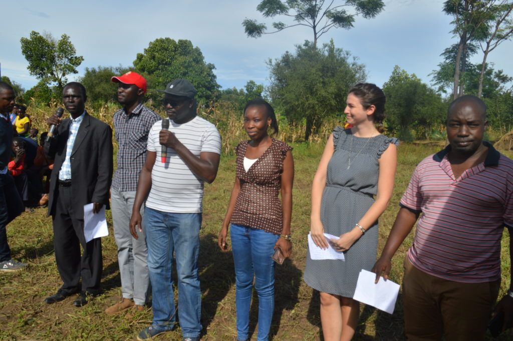 GOAL Uganda formally handed over vital new water infrastructures constructed last year with funding from charity: water to the local leaderships in Bugiri and Namayingo Districts in the east of the country. The works are  benefiting more than 50,000 people. January 2020