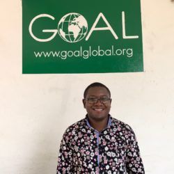 Pius at the GOAL Sierra Leone officejpg careers with GOAL