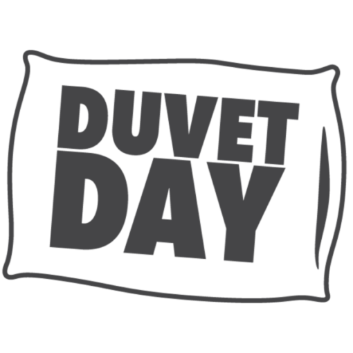 Black Pillow Logo DD Duvet Day Fundraising