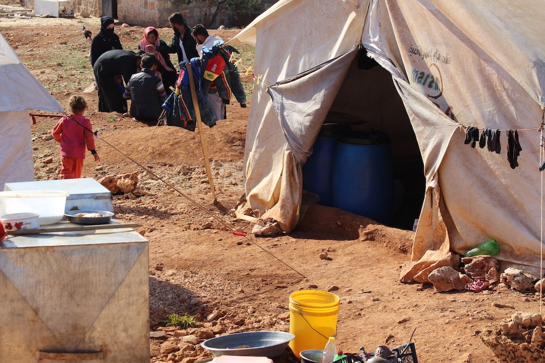 Syrian families have been displaced multiple times Syrian families have been displaced multiple times