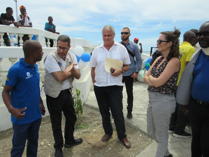 EU Ambassador visits GOAL Urban Resilience Project in Haiti GOAL Global