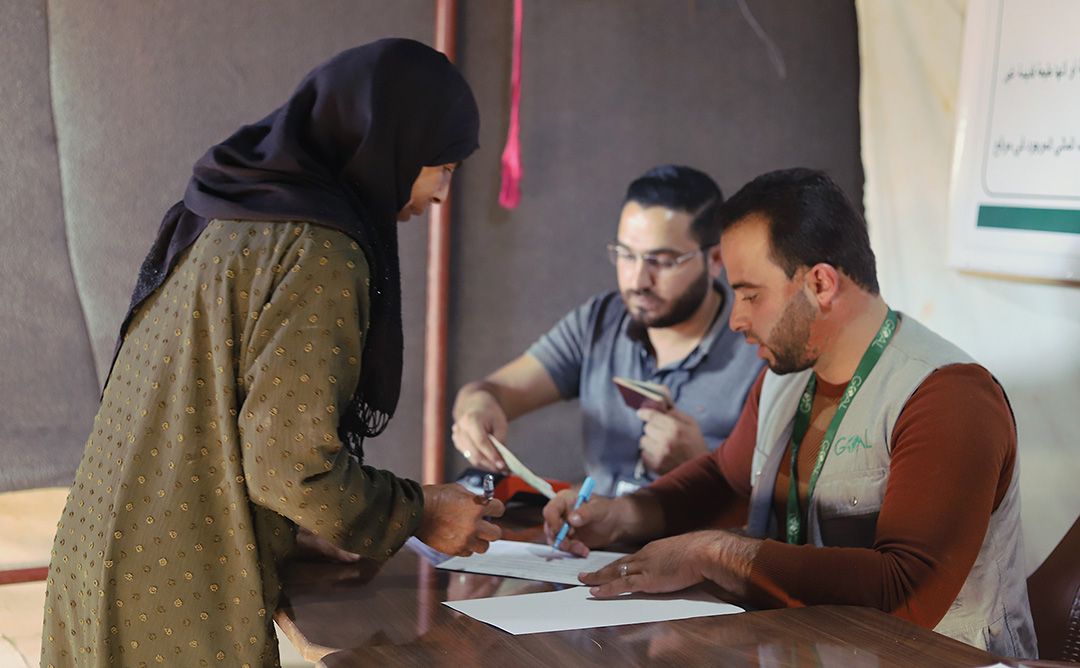 Syria-ReliefIV-Fatima-GOALies GOALies are providing financial aid to over 15,000 households like Fatima's