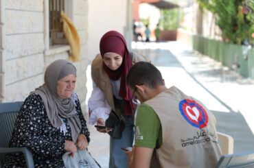 Amel Association responding in South Lebannon