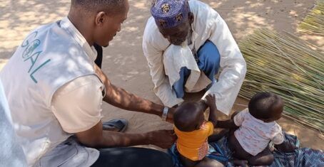 screening and referral of acutely malnourished children by community health workers