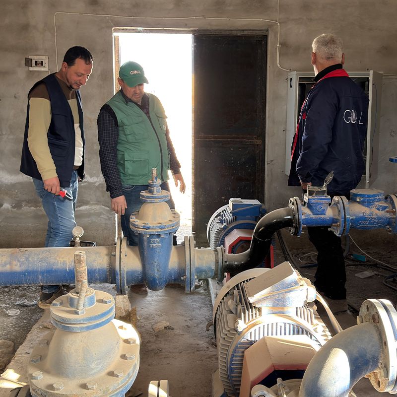 SANAD LP_Voice 1_Body_2 row_SY_GOALies repairing water system GOALies assessing and repairing damaged water systems in Northwest Syria.
