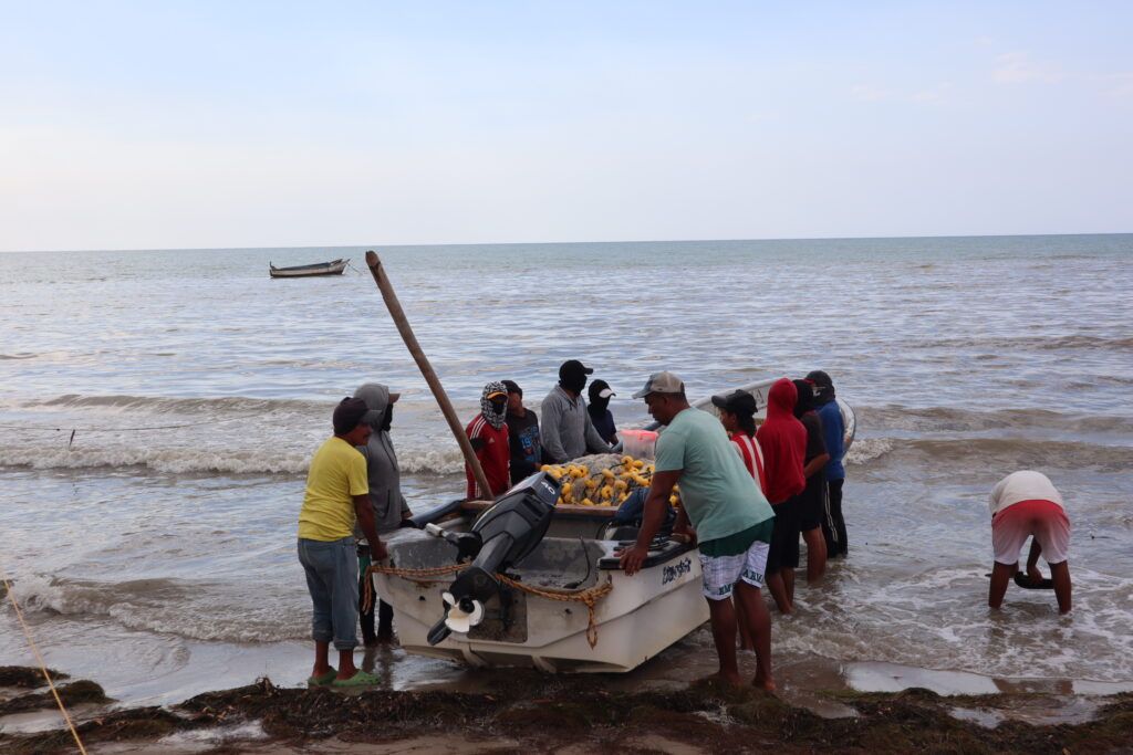 Boats are essential to fishing in La Guajira.