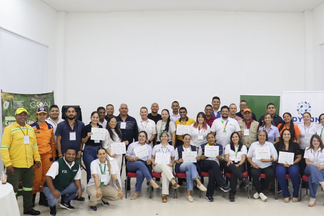 Participants of Emergency Preparedness and Response Training in La Guajira in Northeast Colombia