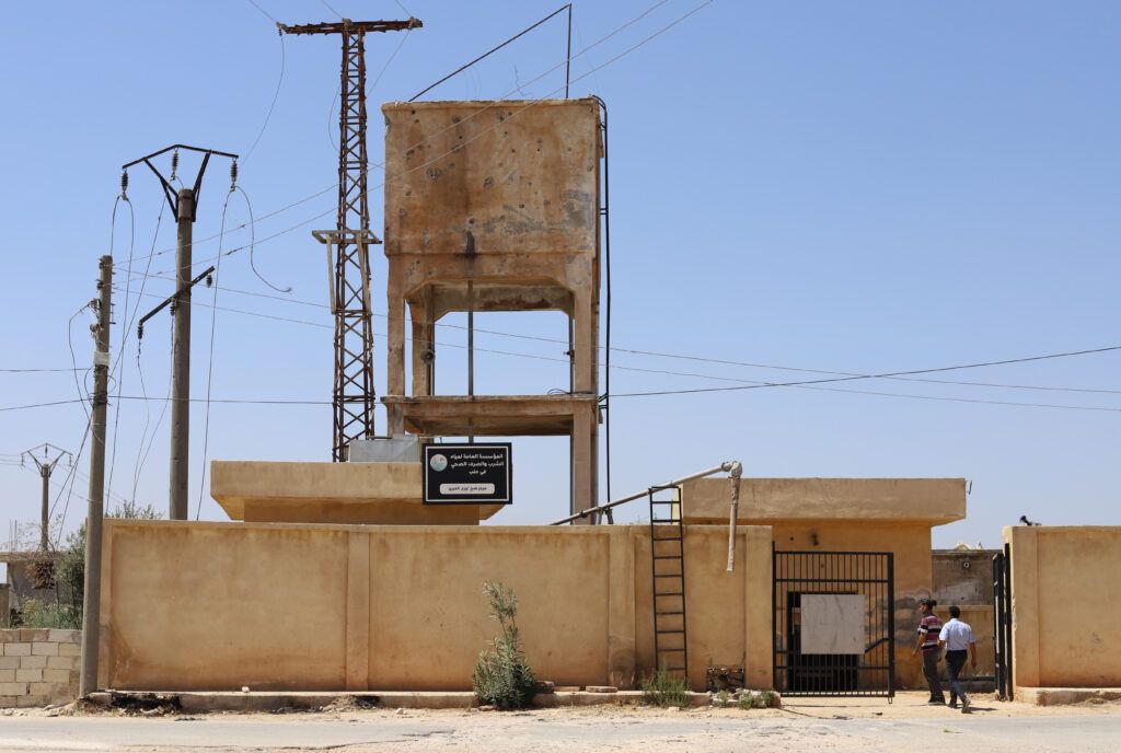 Urem Al-Kubra Pumping Station, Western Aleppo countryside.
