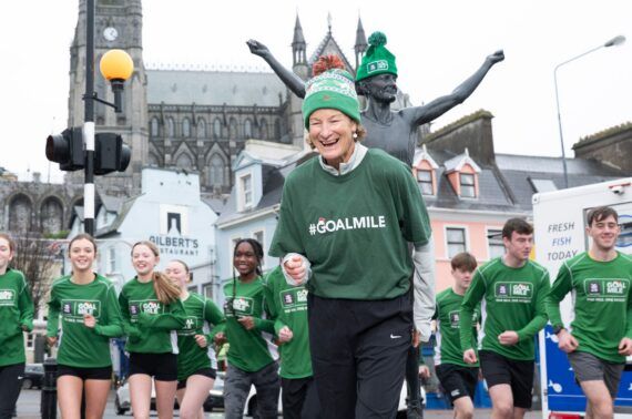 GOAL Mile 2025 Sonia O'Sullivan