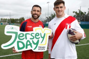 Pico Lopes Dan Sheehan GOAL Jersey Day