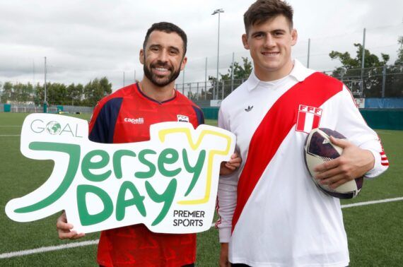 Pico Lopes Dan Sheehan GOAL Jersey Day